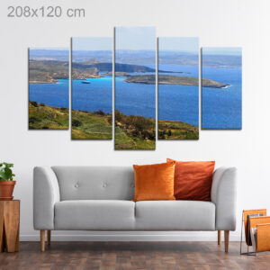 View of Comino Island and Malta in Gozo