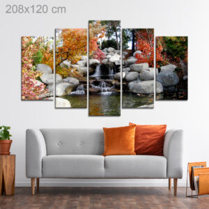 Small Waterfall in Autumn