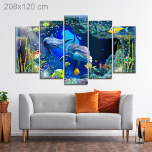 Tropical Coral Reef Illustration