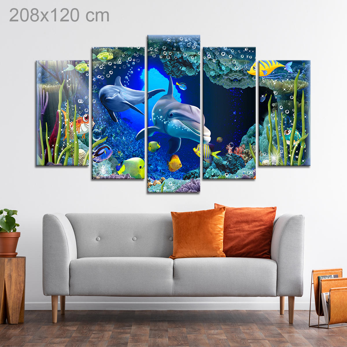 Tropical Coral Reef Illustration