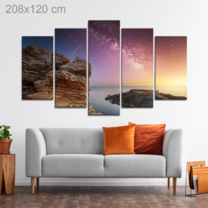 Milky Way behind a Clay Cliff in Malta