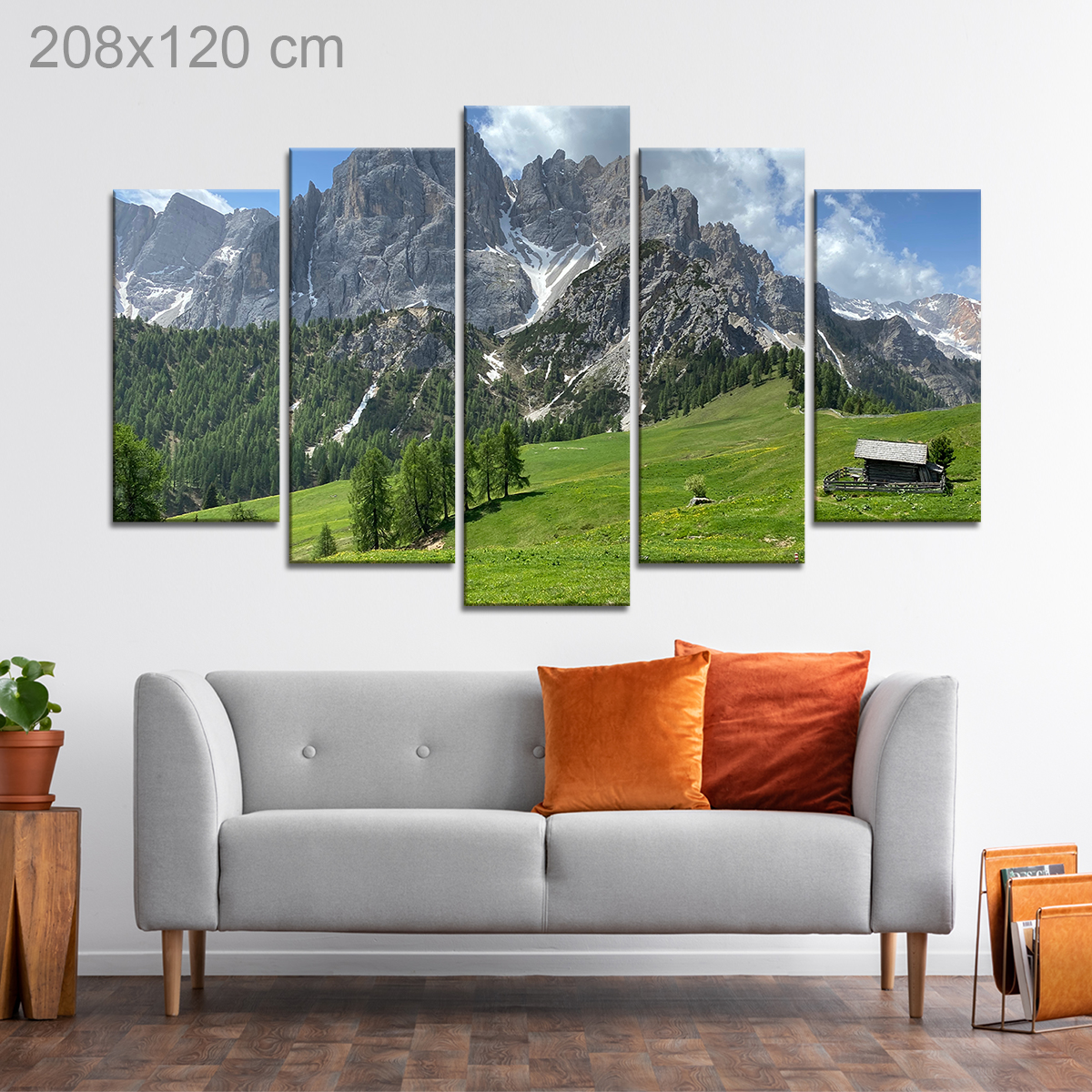 Nature Park in the Dolomites, Italy