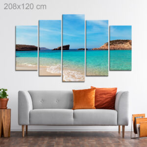 View of Blue Lagoon, Comino