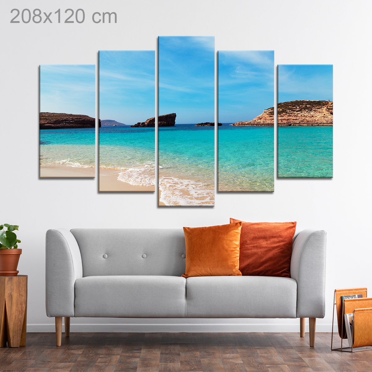 View of Blue Lagoon, Comino