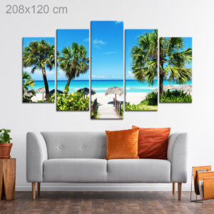 Sandy Beach in the Caribbean