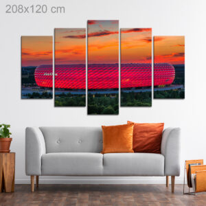 Allianz Arena in Munich Bavaria, Germany