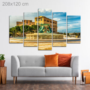 Valletta symbol Triton Fountain