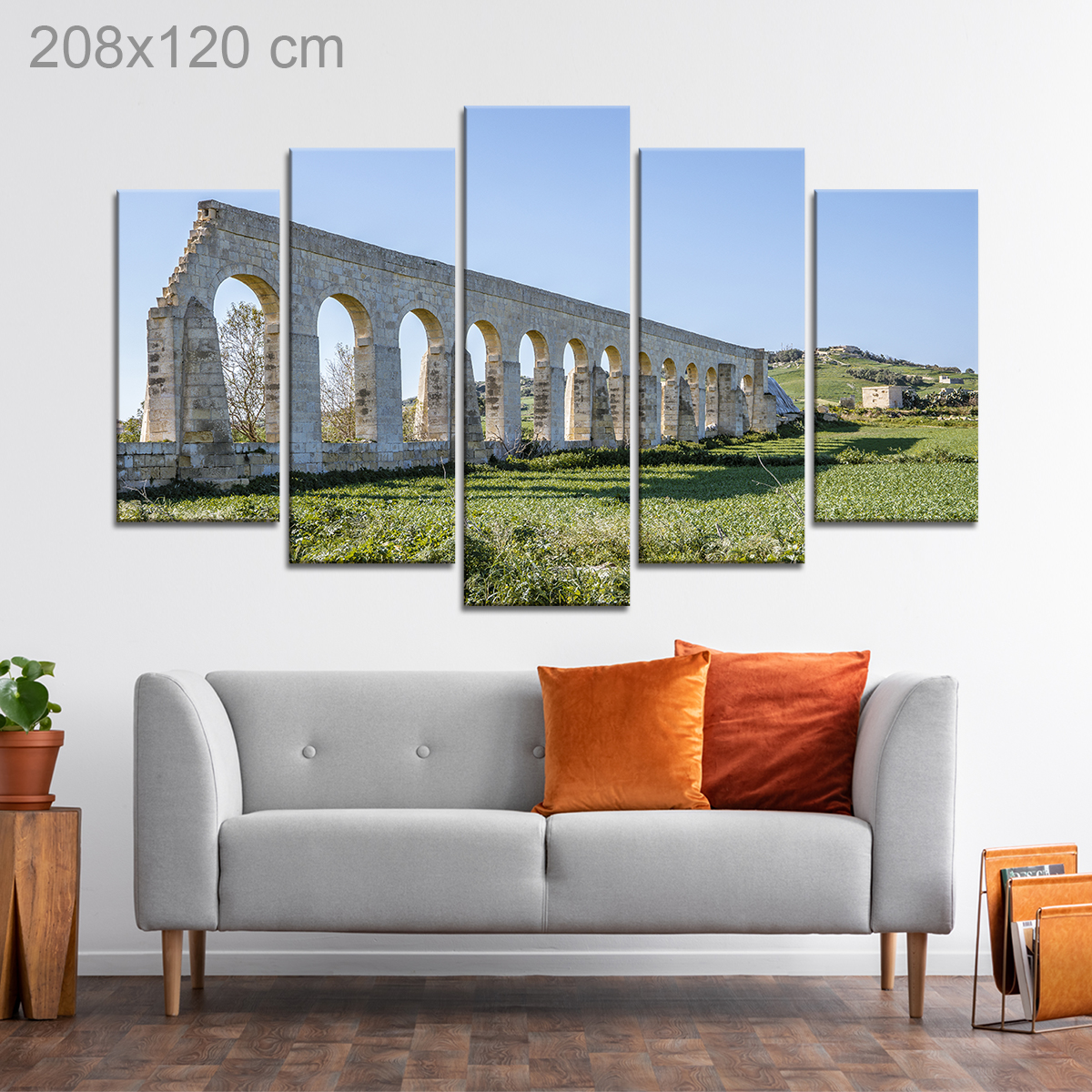 Aqueduct in Victoria Landscape, Gozo