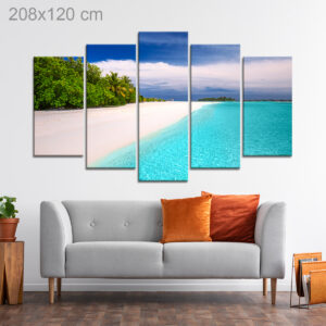 Sandy Beach on a Tropical Island