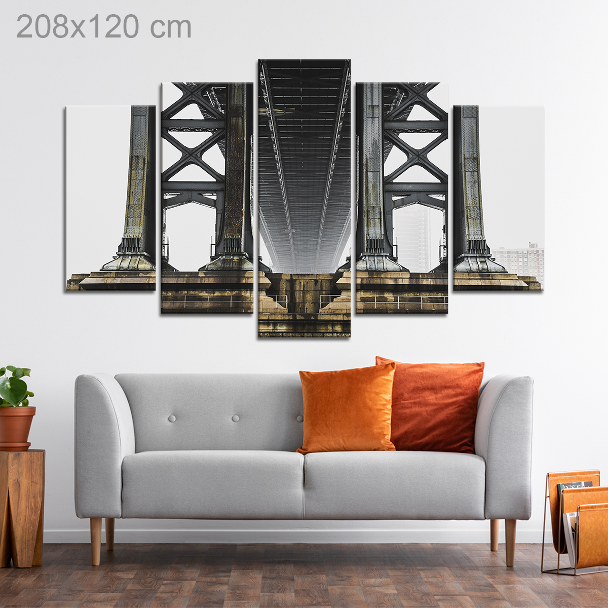 Beneath the Brooklyn Bridge