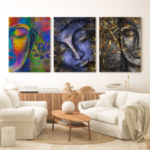 Buddha wall art - 3 print set
