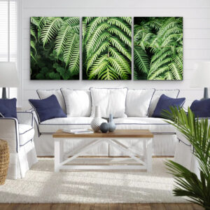 Leaves wall art - 3 print set