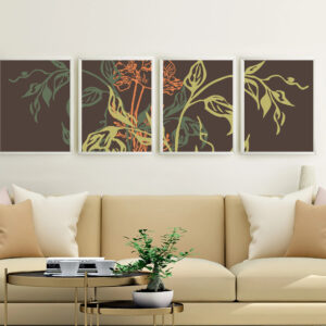 Jungle wall art - 4 print set