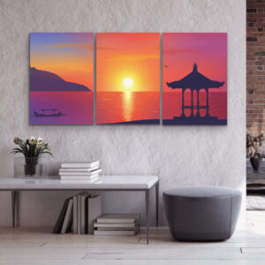 Bright Sun wall art - 3 print set