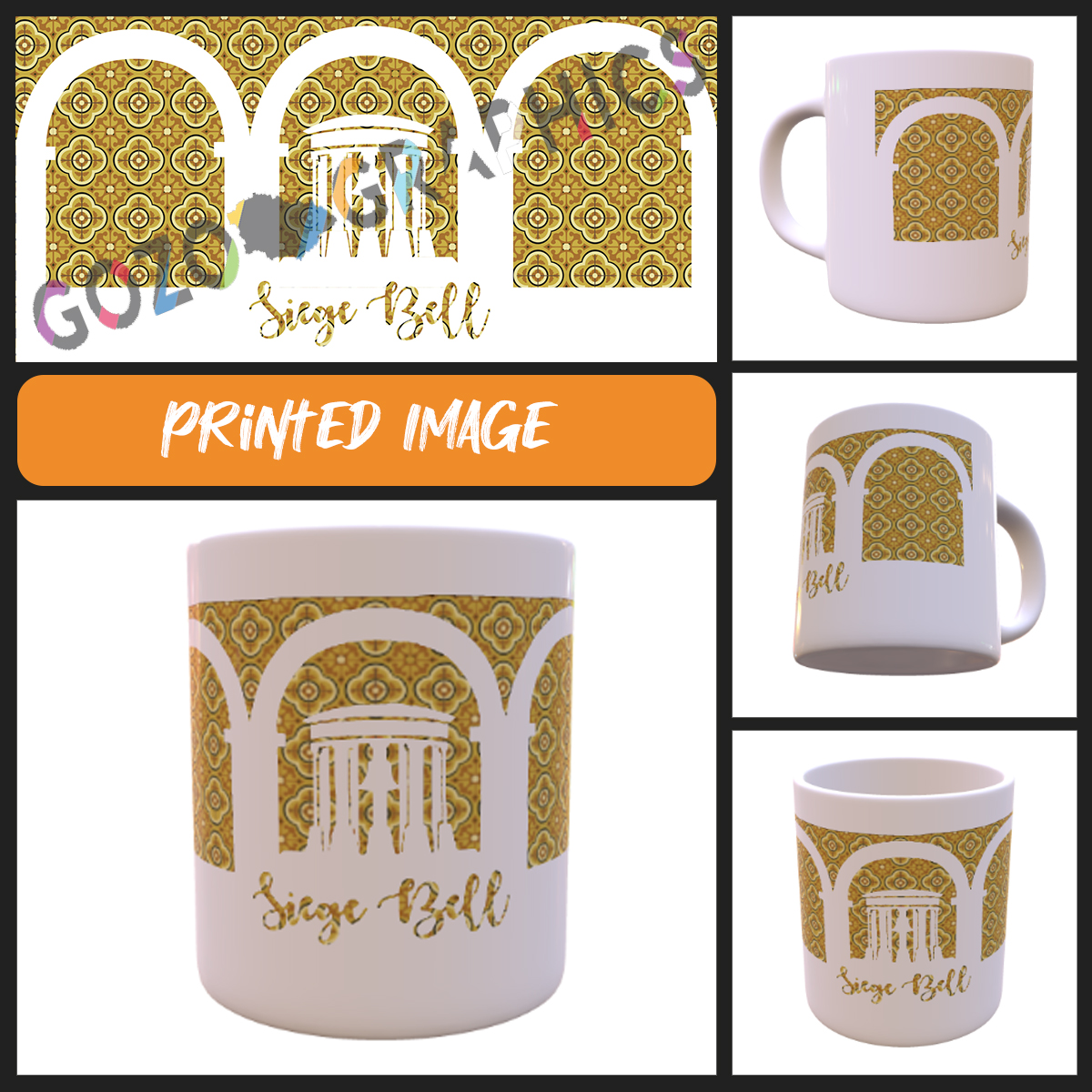 Seige Bell Valletta - Maltese Silhouette Mug