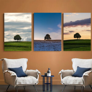 Different Times of Day wall art - 3 print set