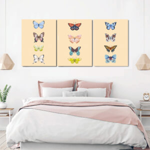 Butterfly wall art - 3 print set
