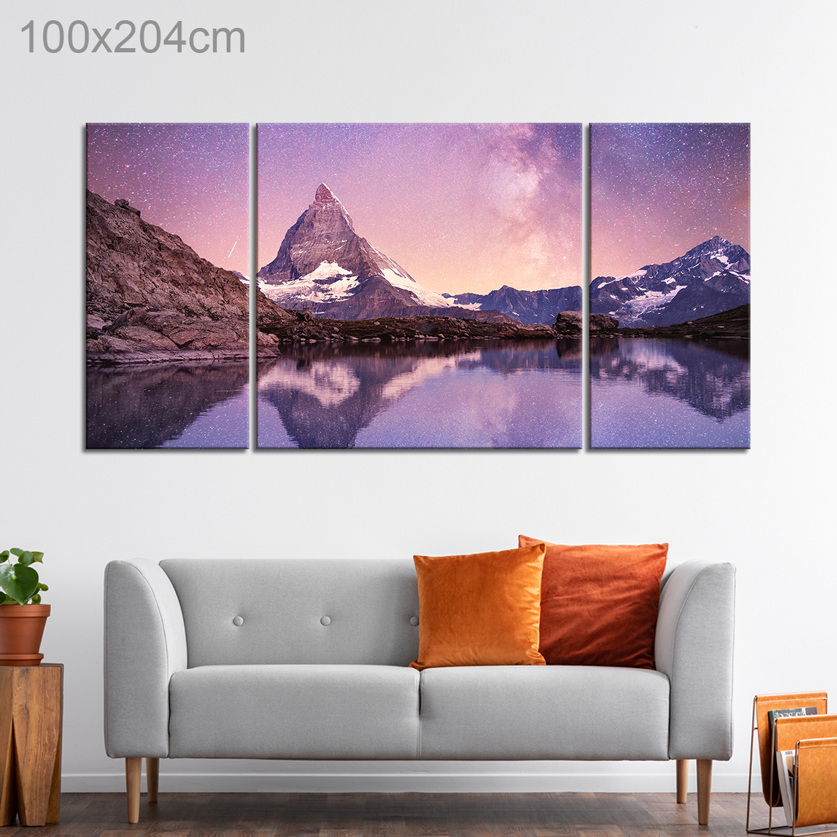 Milky Way above Matterhorn, Switzerland