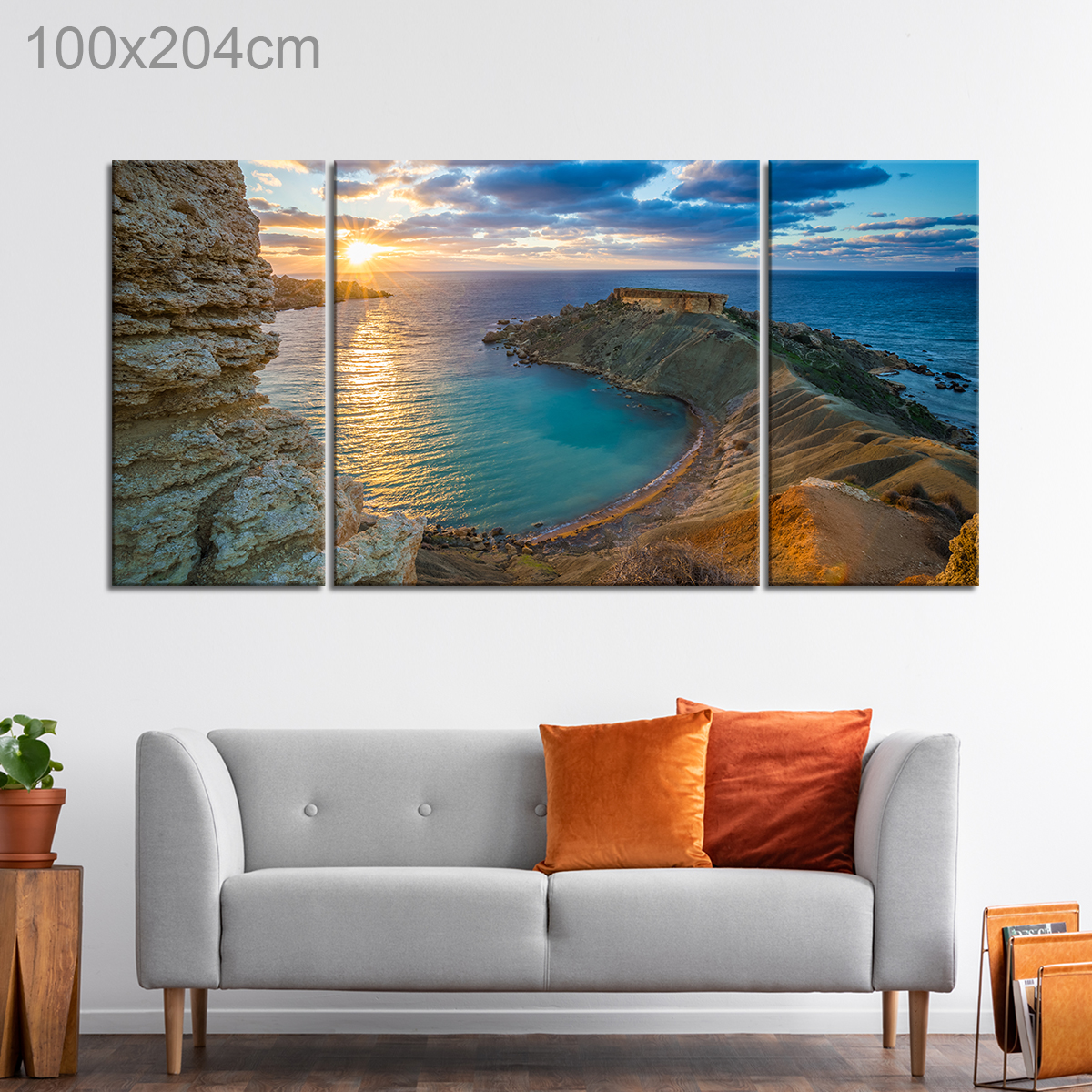 Gnejna Bay in Mgarr, Malta