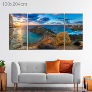 Gnejna Bay and Golden Bay, Malta