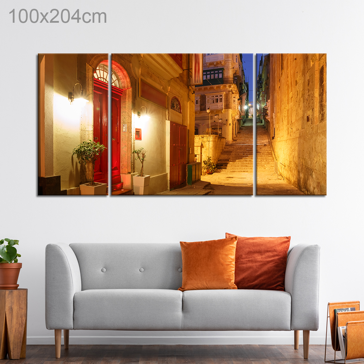 Street in Valletta at Night