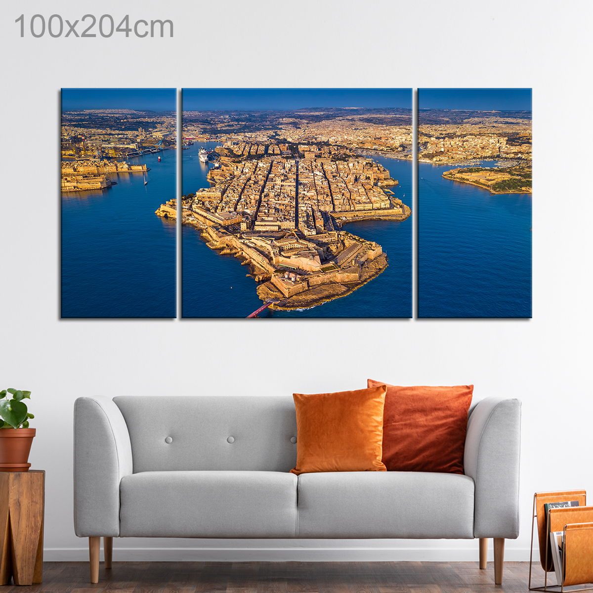 Aerial View of Malta