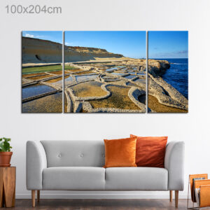 Salt Pans next to Zebbug, Gozo