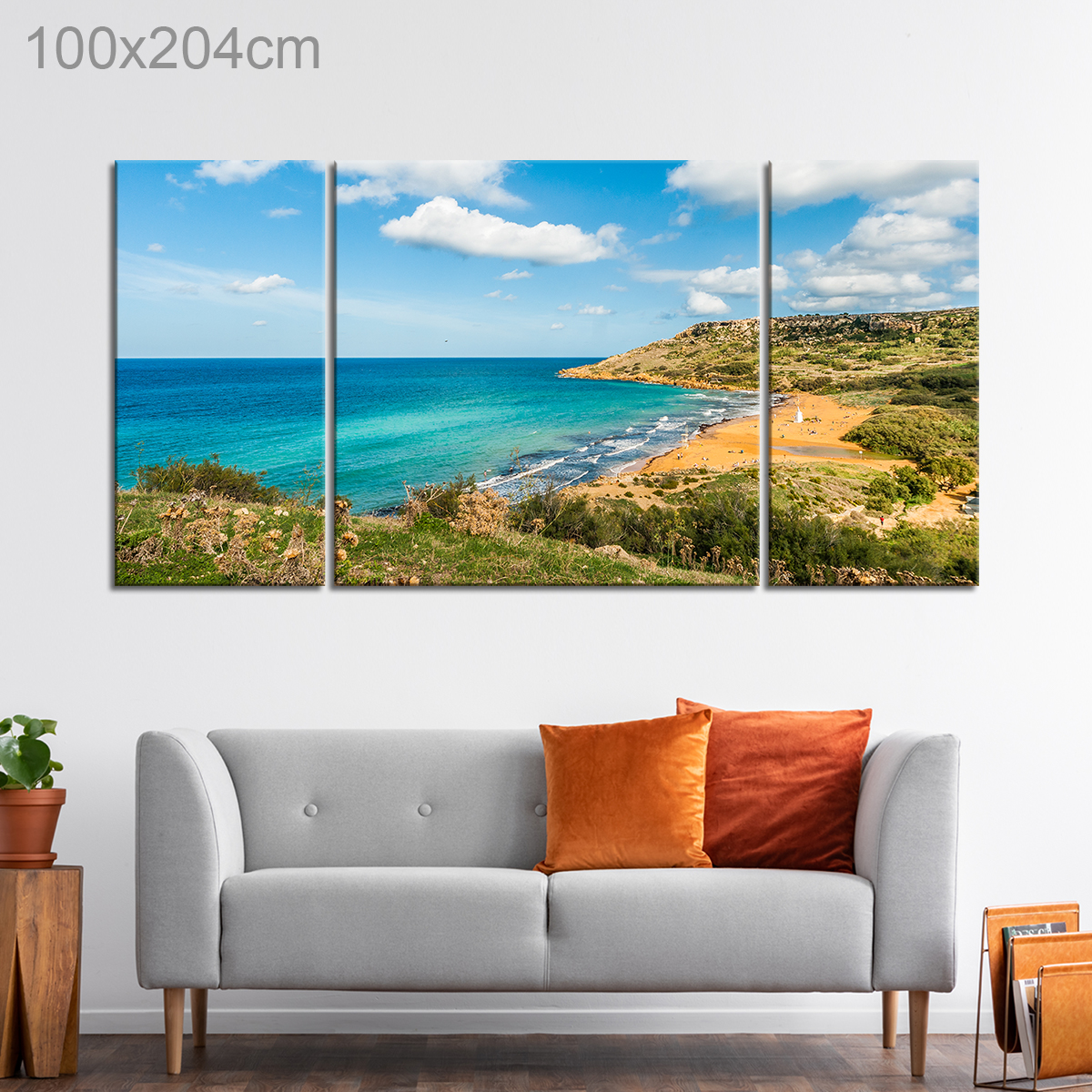 Ramla Bay on a Sunny Day, Gozo