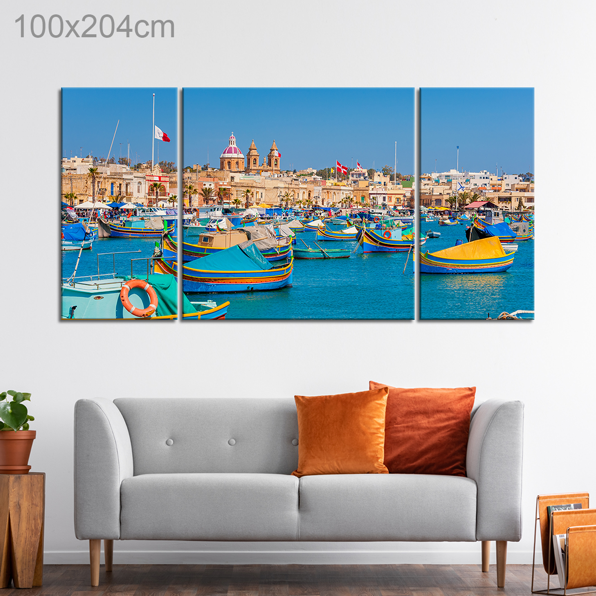 Marsaxlokk Harbor, Malta