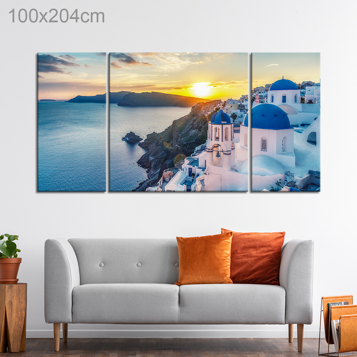 Oia Village on Santorini Island, Greece