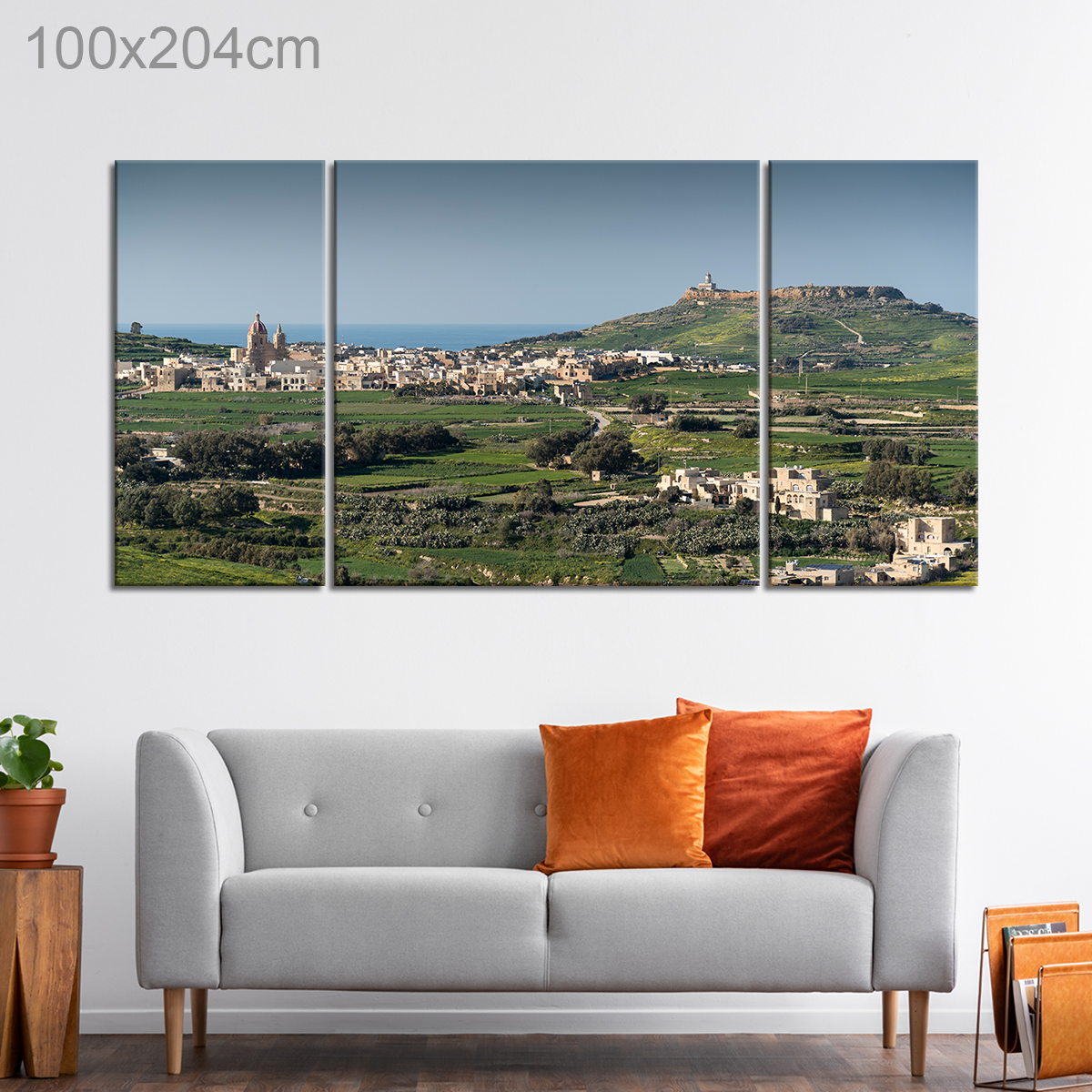 North West View of the Cittadella, Gozo