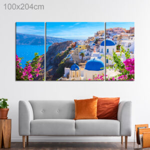 Houses of Santorini Island, Greece