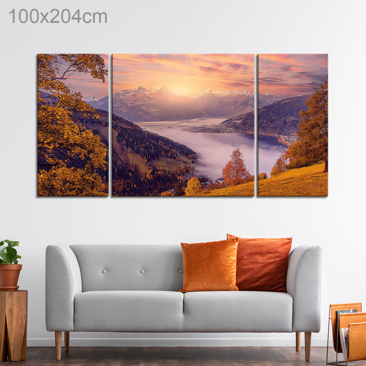 Zeller Lake in Salzburger Land, Austria