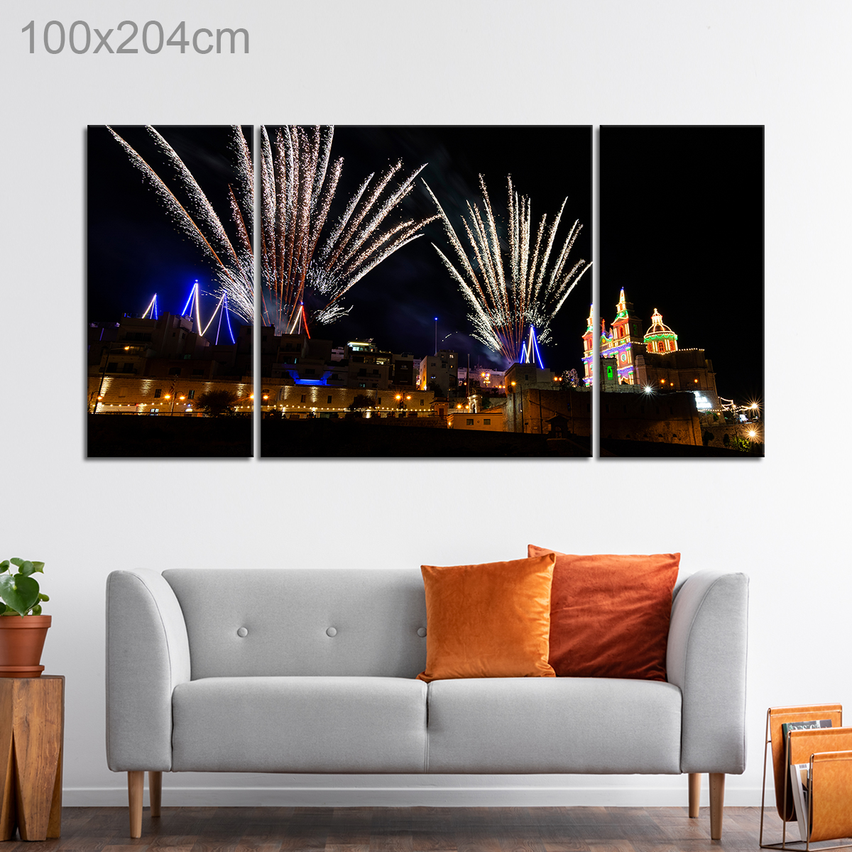 Parish Church During Feast of The Nativity of Our Lady, Malta