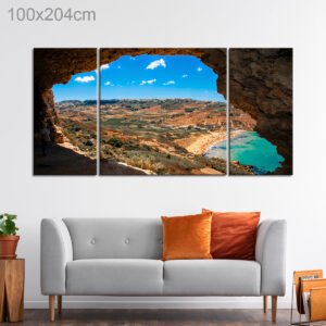 Panoramic View from Calypso Cave, Gozo