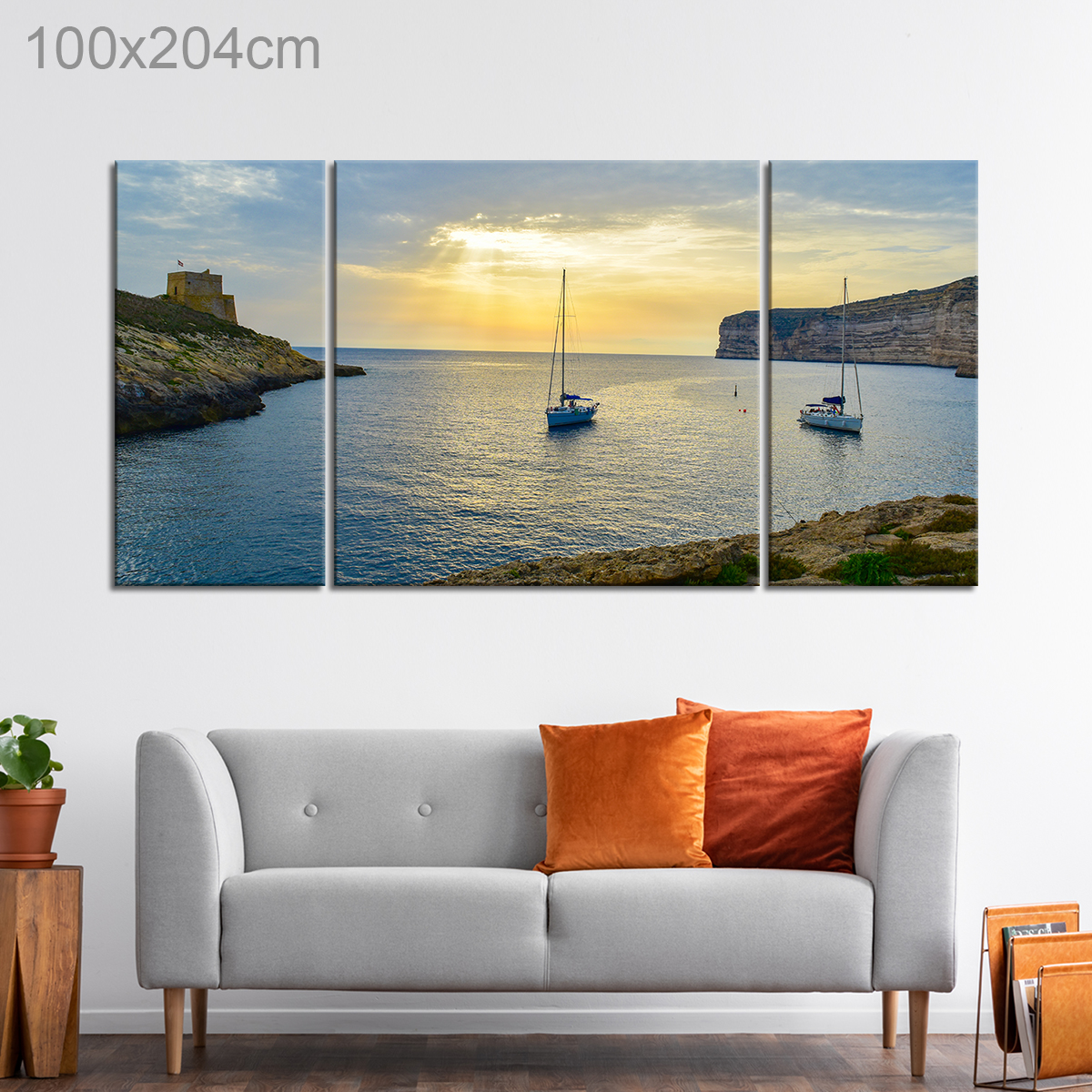 Sunset Over Sea View in Gozo