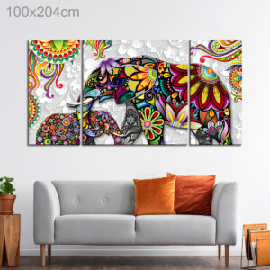 Elephant Abstract Artwork