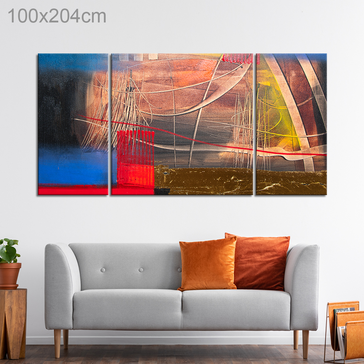 Abstract Oil Painting