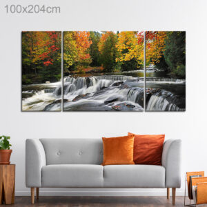 Bond Falls in Paulding Michigan USA