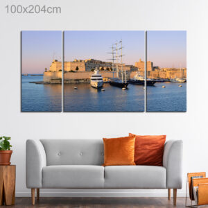 Grand Harbor at Sunset, Malta