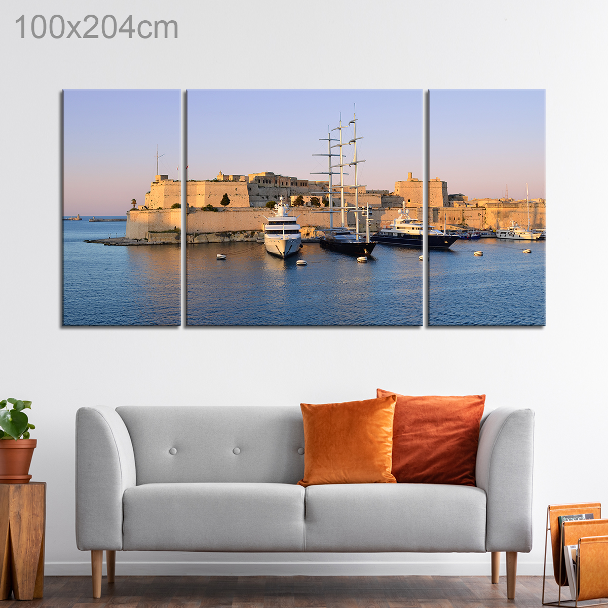 Grand Harbor at Sunset, Malta