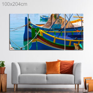 Maltese Luzzu Fishing Boat