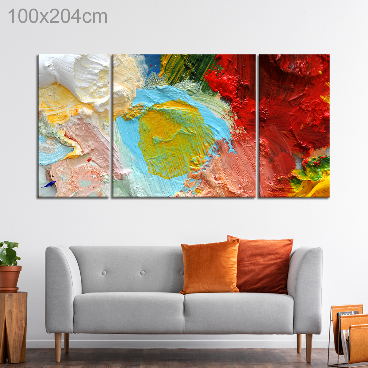 Colorful Oil Painting