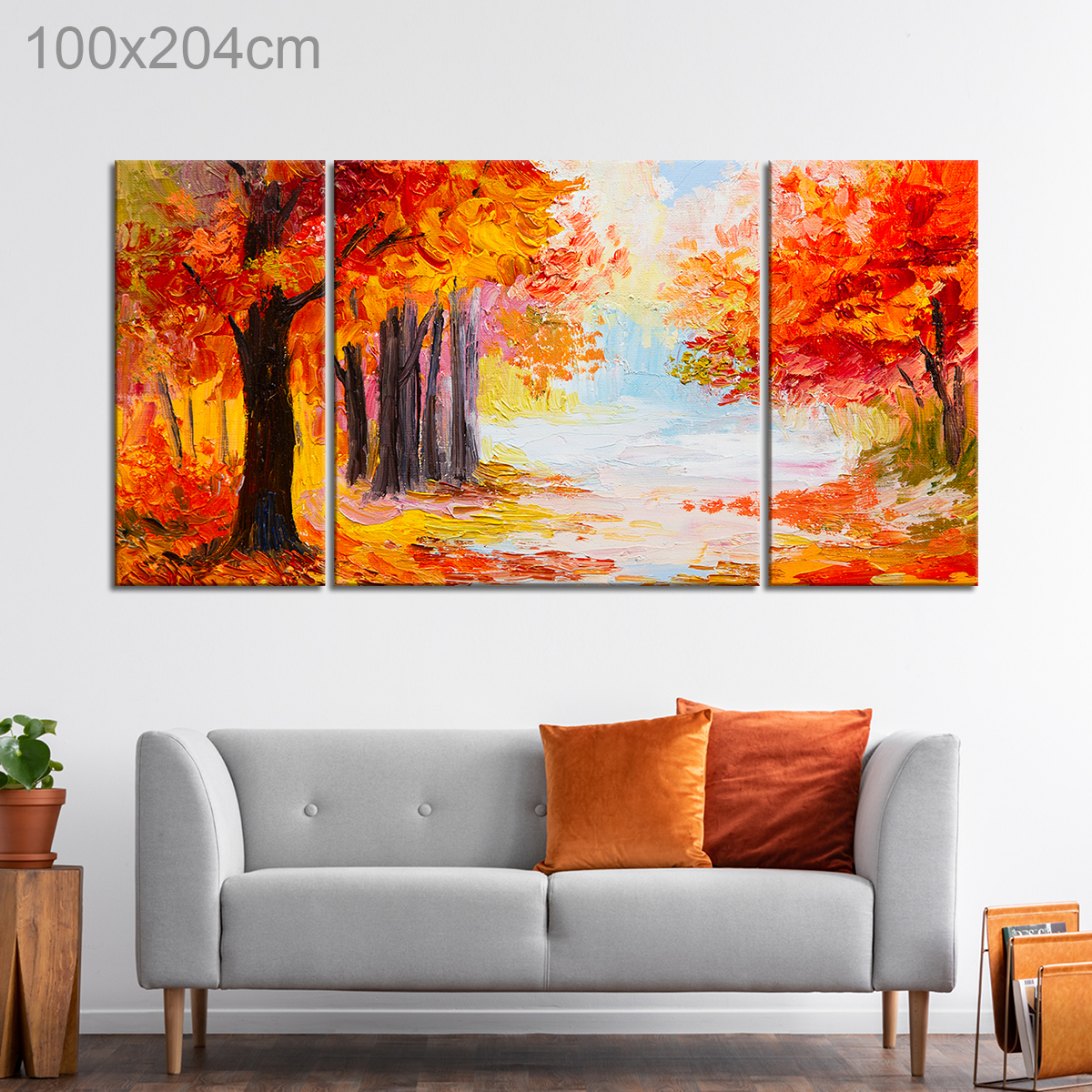 Autumn Landscape Oil Painting