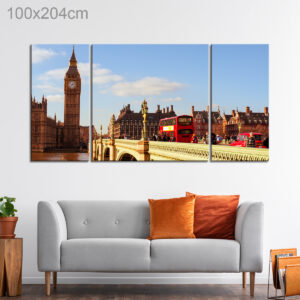 Westminster Bridge and Big Ben, London