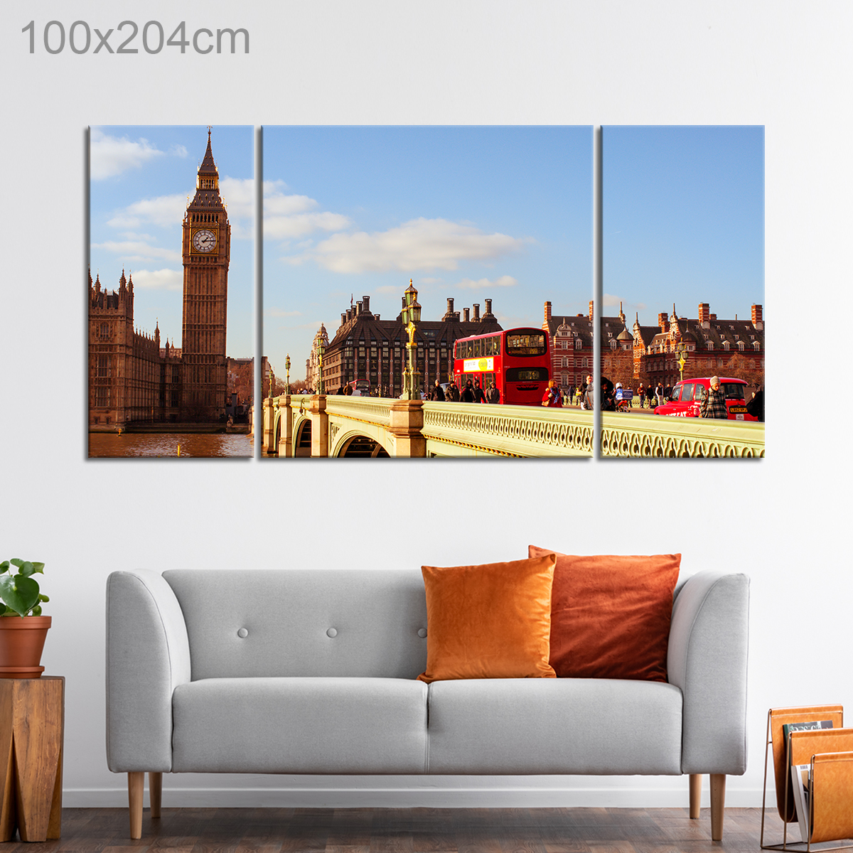 Westminster Bridge and Big Ben, London