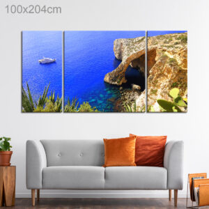 The Blue Grotto in Malta