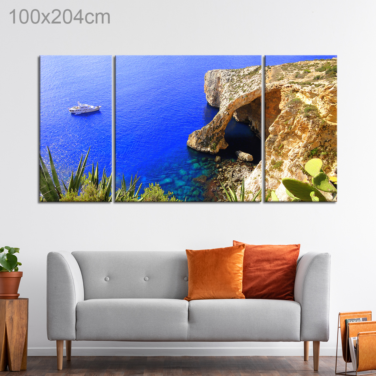 The Blue Grotto in Malta