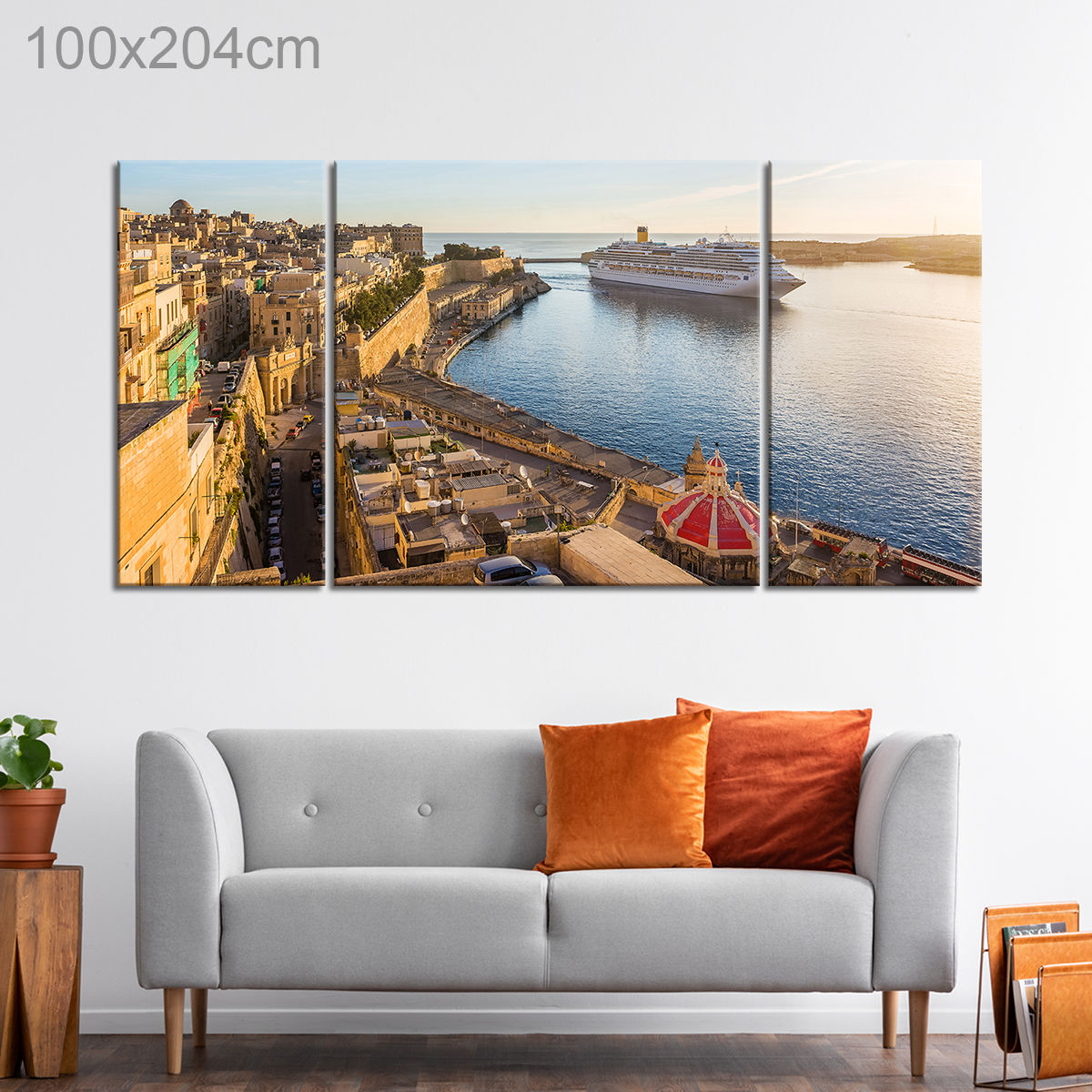 Ancient Walls of Valletta, Malta