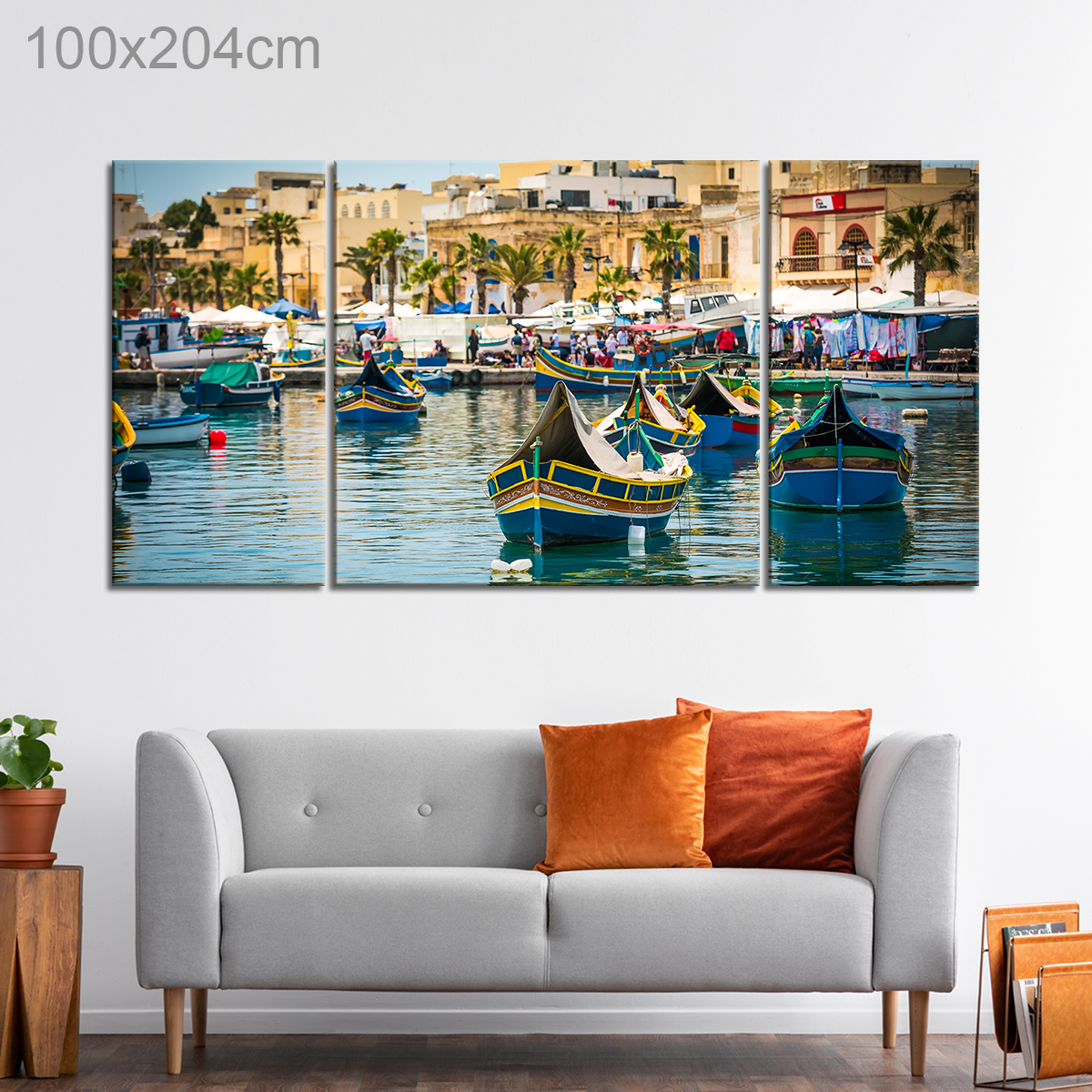 Fishing Village of Marsaskala, Malta